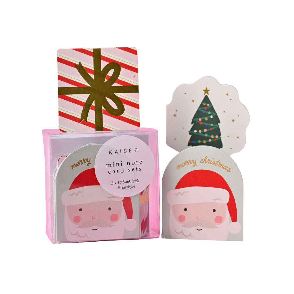 Mini Christmas Notecard Set - Be Merry