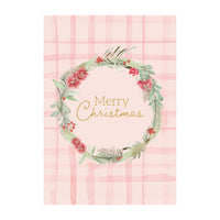 Christmas Card - Circle Wreath