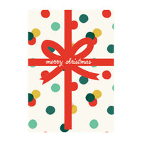 Christmas Card - Confetti Gift