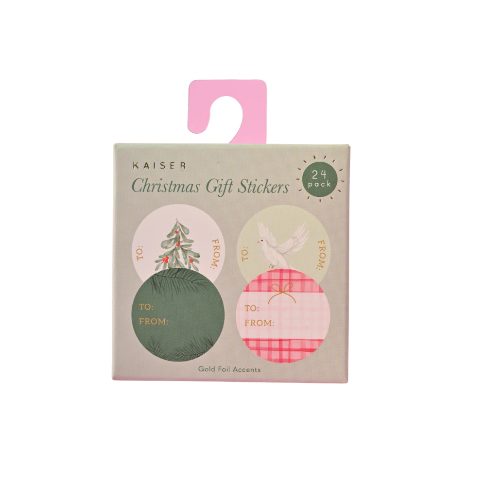 Christmas Wrap Stickers - Foliage