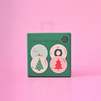 Christmas Wrap Stickers - O Christmas Tree