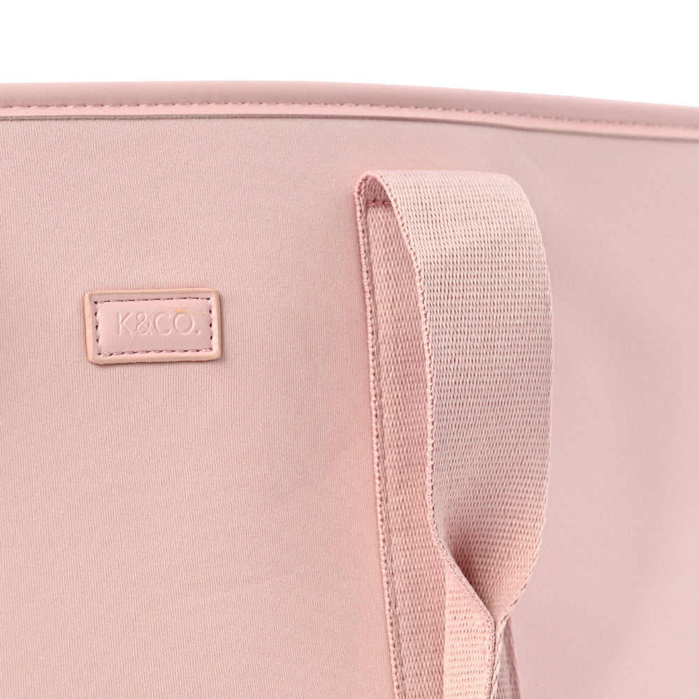 Soleil Series Neoprene Tote Bag - LIGHT PINK