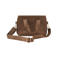 Soleil Series Neoprene Tote Bag Mini - CHOCOLATE