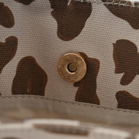 Soleil Series Beach Tote - NEUTRAL LEOPARD
