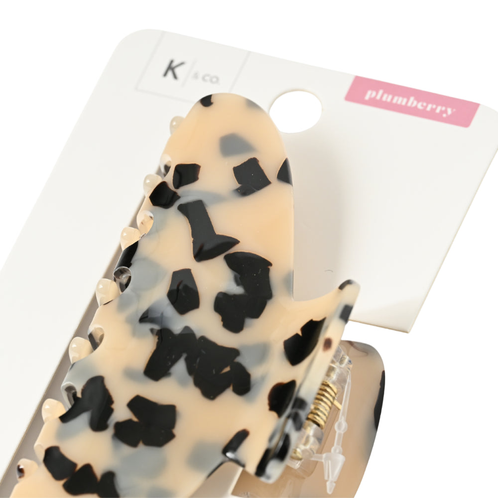 Plumberry Series Acrylic Hair Claw Clip - TORT