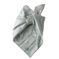 Blossoms Series  Print Neckerchief - SAGE LEAF