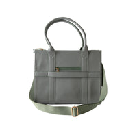 Blossoms Series  Structured Tote Bag - EVERGREEN
