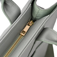 Blossoms Series  Structured Tote Bag - EVERGREEN