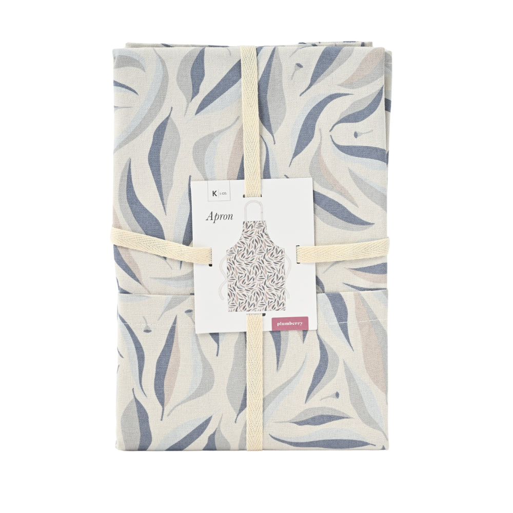Plumberry Series Apron - EUCALYPTUS