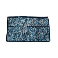 Plumberry Series Gardening Gloves & Apron Set - NAVY EUCALYPTUS