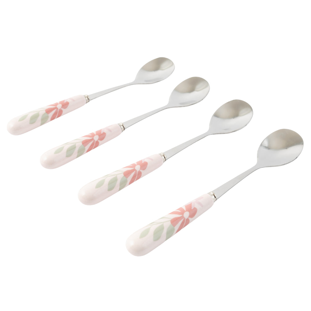 K&Co. Plumberry series Printed Teaspoon 4pk - PLUMBERRY