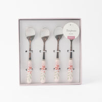 K&Co. Plumberry series Printed Teaspoon 4pk - PLUMBERRY