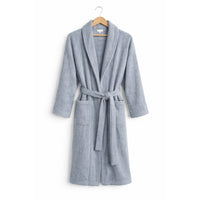 K&Co.  Serenity Series Bath Robe - DUSTY BLUE