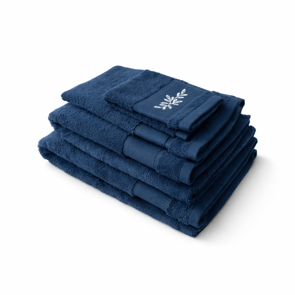 K&Co.  Serenity Series Face Washer - NAVY