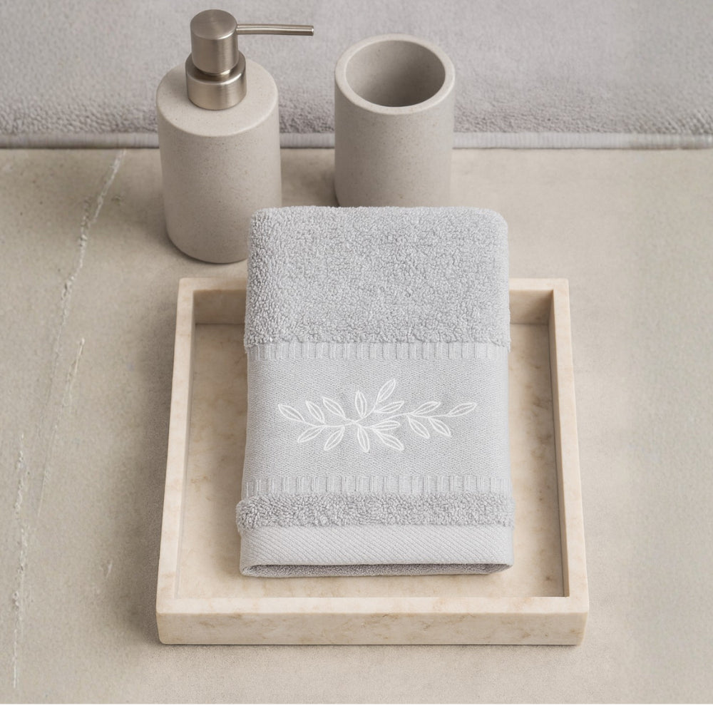 K&Co.  Serenity Series Face Washer - DUSTY BLUE