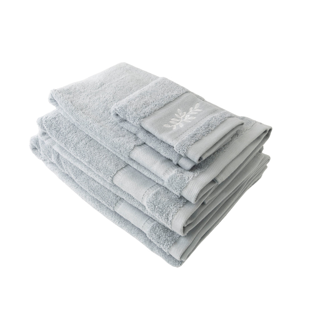 K&Co.  Serenity Series Face Washer - DUSTY BLUE