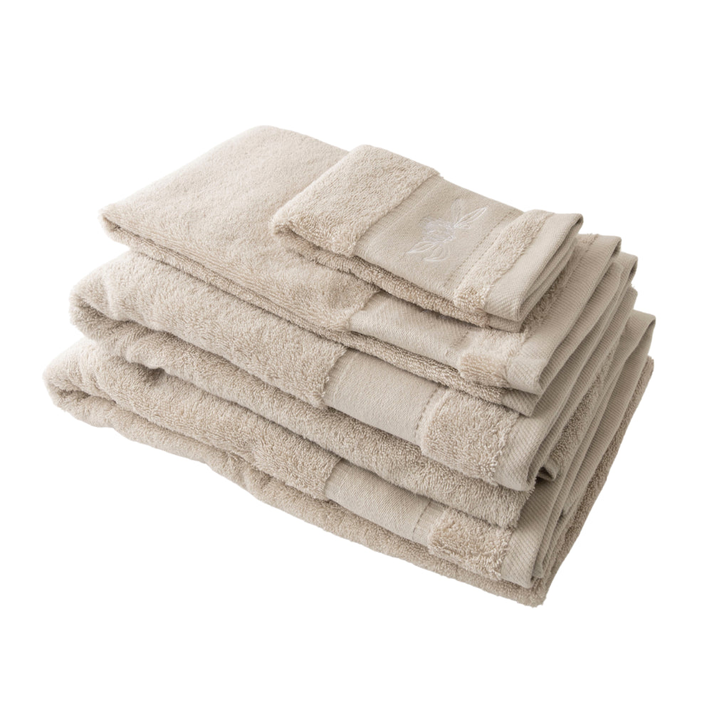 K&Co.  Serenity Series Face Washer - TAUPE
