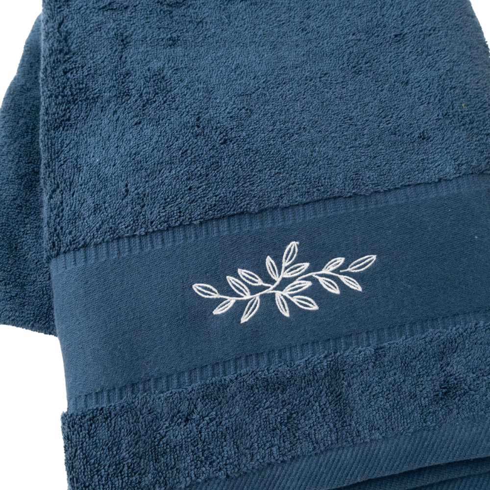 K&Co.  Serenity Series Hand Towel - NAVY