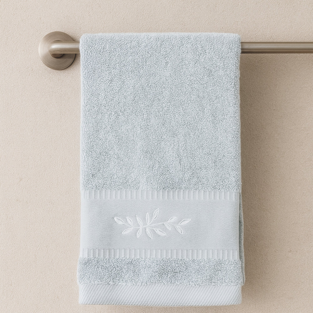 K&Co.  Serenity Series Hand Towel - DUSTY BLUE