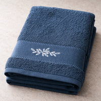 K&Co.  Serenity Series Bath Towel - NAVY