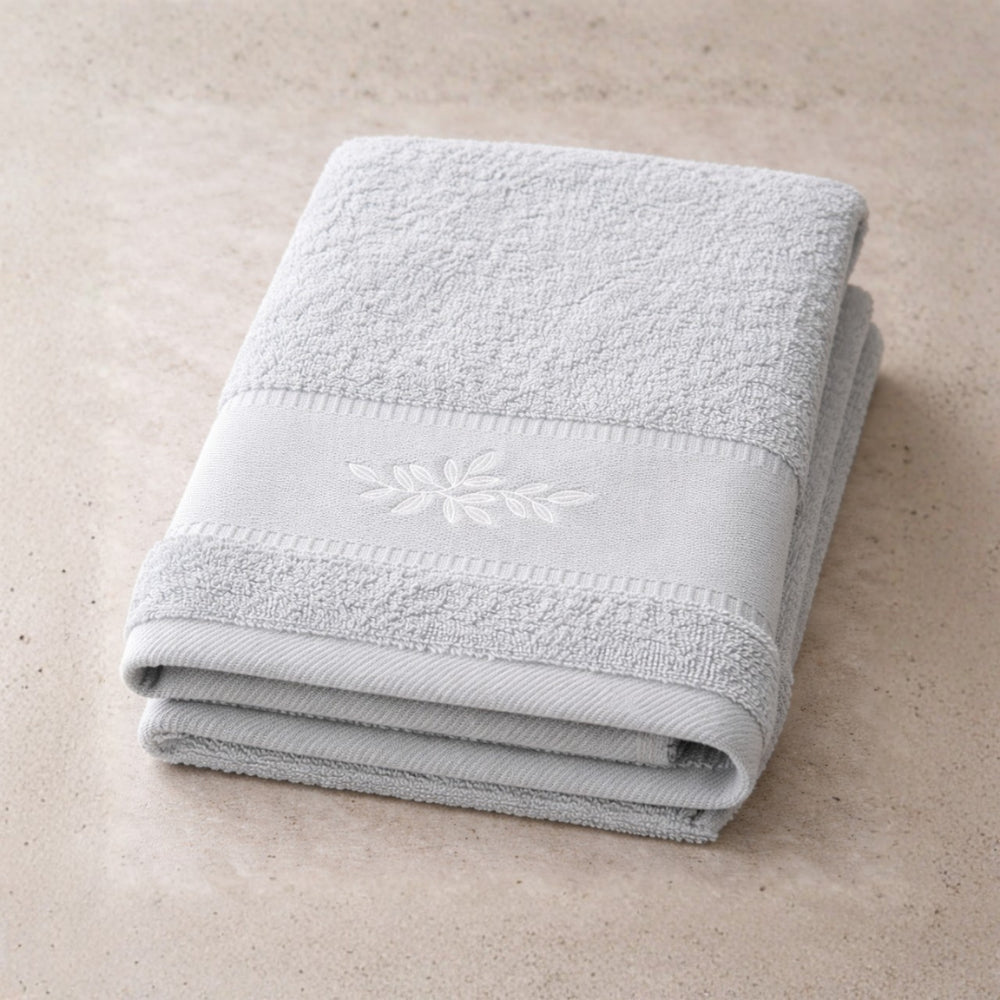 K&Co.  Serenity Series Bath Towel - DUSTY BLUE