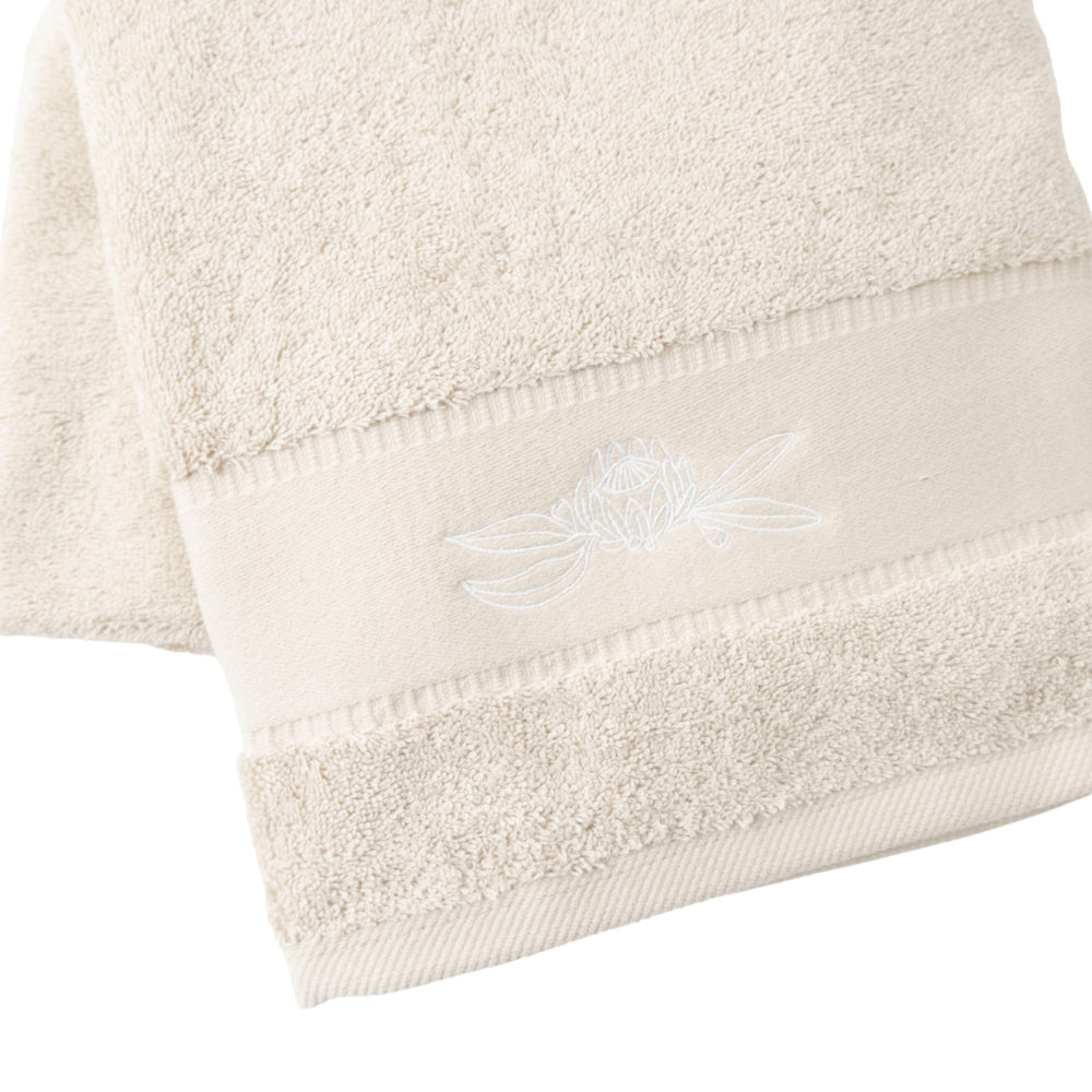 K&Co.  Serenity Series Bath Towel - TAUPE