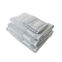 K&Co.  Serenity Series Bath Sheet - DUSTY BLUE