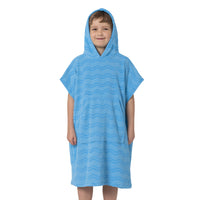 K&Co Sorrento Beach Poncho with Pocket Junior - COBALT
