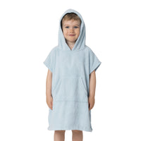 K&Co Sorrento  Beach Poncho with Pocket Mini - BLUE