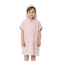 K&Co Sorrento Beach Poncho with Pocket Mini - PASTEL PINK