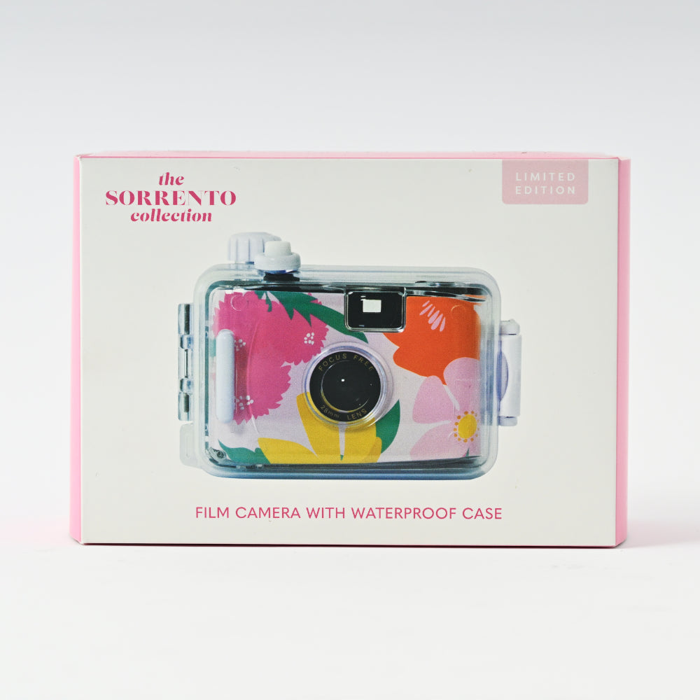 K&Co Sorrento Film Camera with Waterproof Case - CRIMSON POP