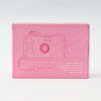 K&Co Sorrento Film Camera with Waterproof Case - CRIMSON POP