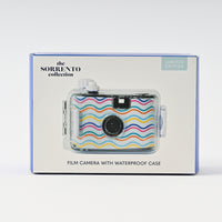 K&Co Sorrento Film Camera with Waterproof Case - COLOUR WAVE