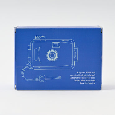 K&Co Sorrento Film Camera with Waterproof Case - COLOUR WAVE