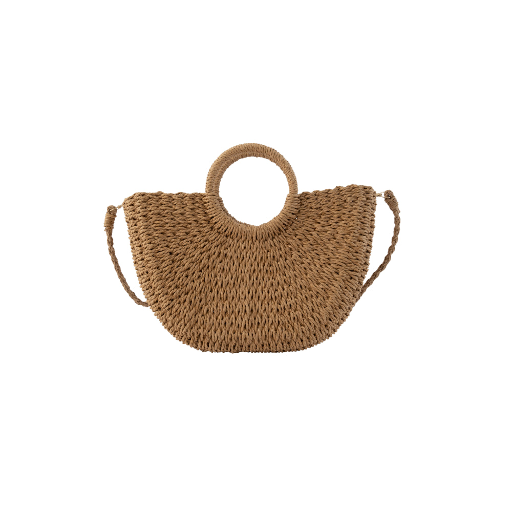 K&Co Sorrento Rattan Tote Bag - NATURAL