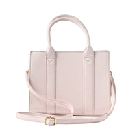 Belle Collection Structured Mini Tote Bag - SWEET PINK