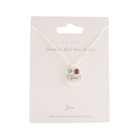 Birth Month Necklace - JUNE