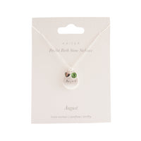 Birth Month Necklace - AUGUST