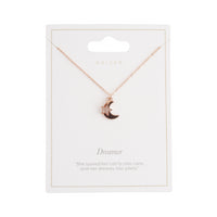 Rose Gold Necklace - Celestial