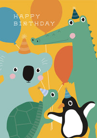 Greeting Card Explorer Mates - Birthday Bunch
