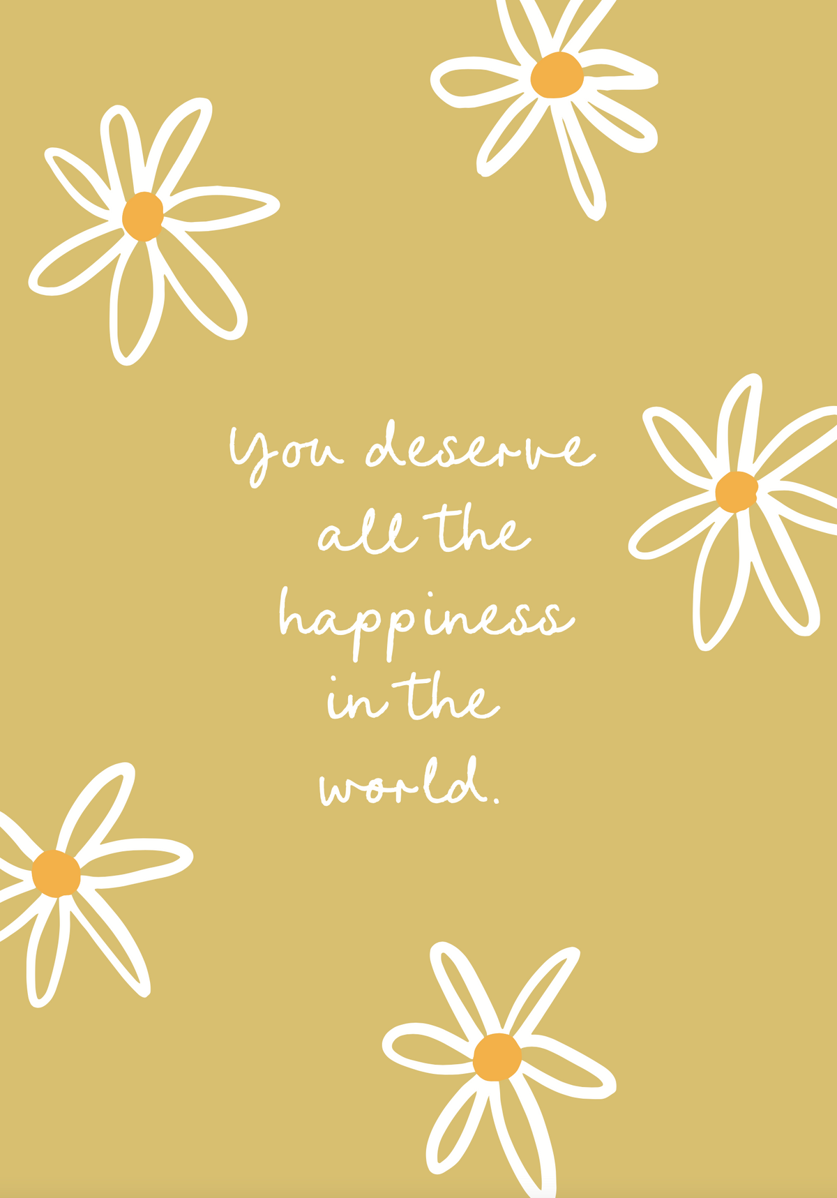 Greeting Card Sunshine - IN THE WORLD