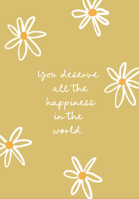 Greeting Card Sunshine - IN THE WORLD