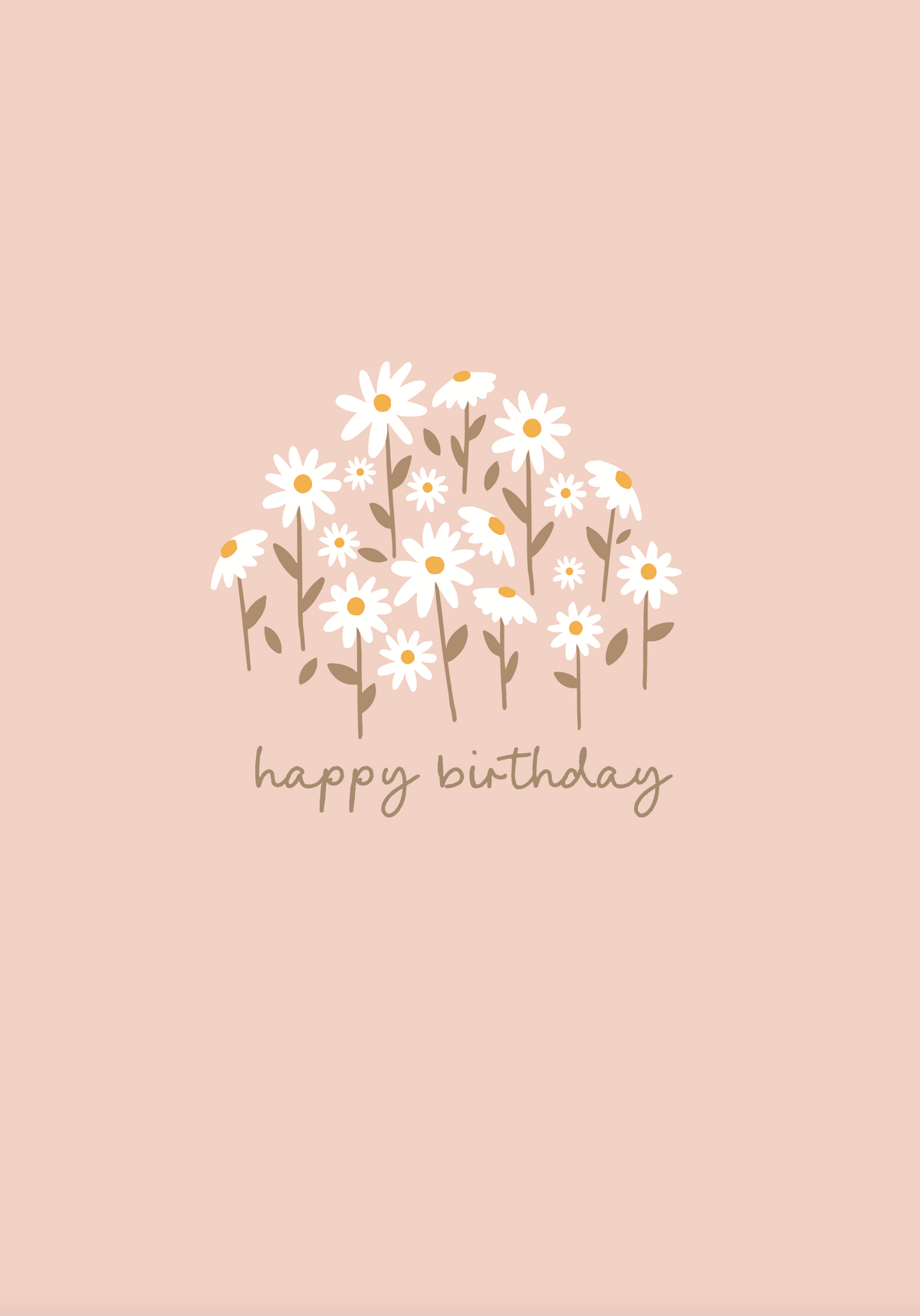 Greeting Card Sunshine - LITTLE DAISY