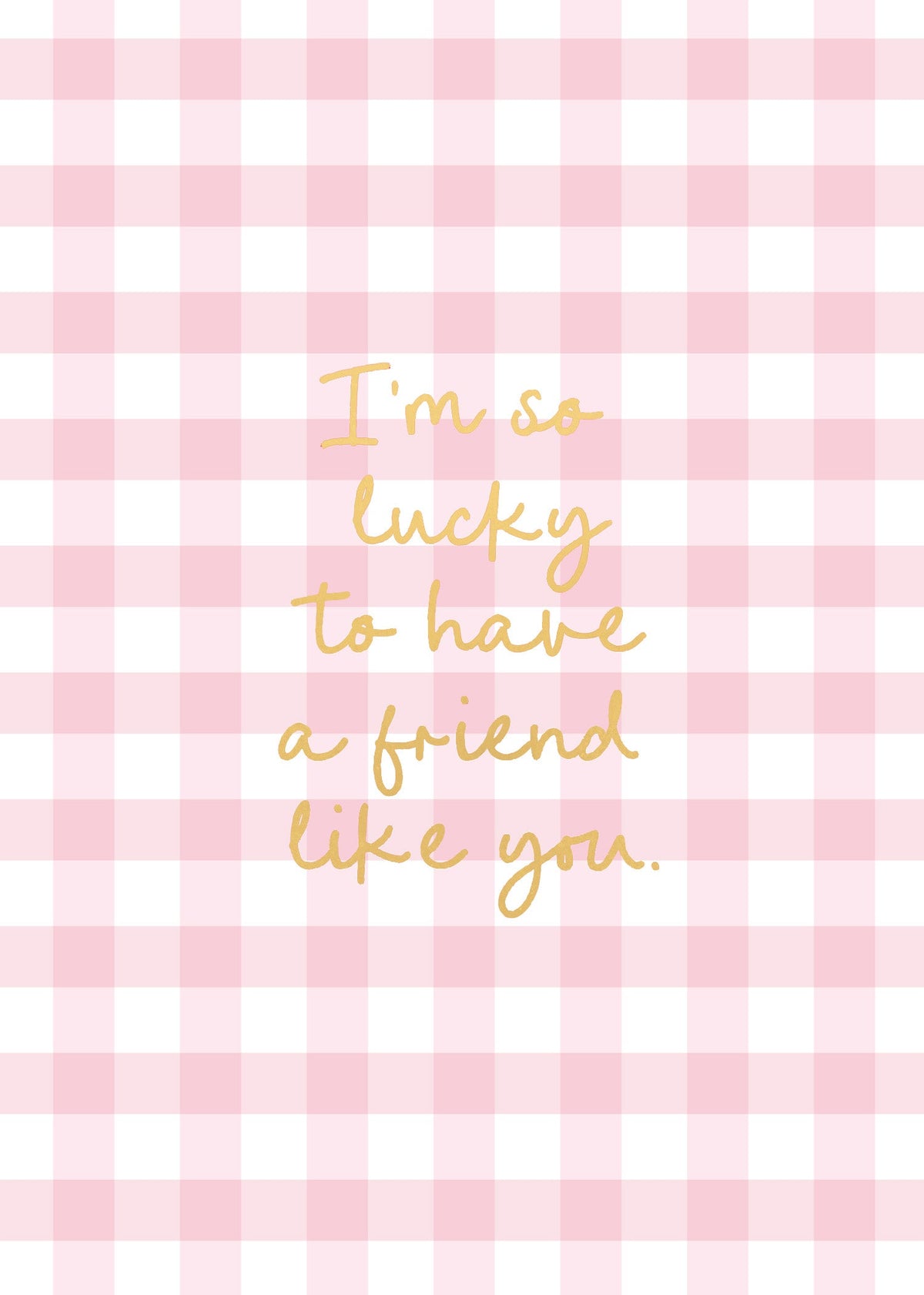 Greeting Card Sunshine - LUCKY