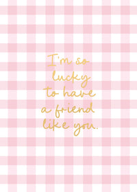 Greeting Card Sunshine - LUCKY