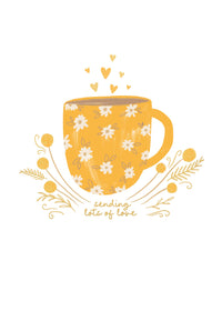 Greeting Card SUNSHINE - SENDING LOVE