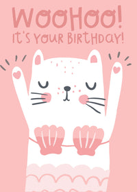Greeting Card - WOO HOO