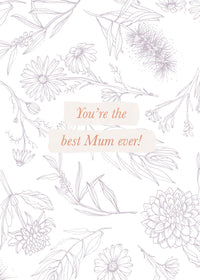 Greeting Card - BEST MUM