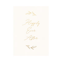 Greeting Card WEDDING - EVER AFTER