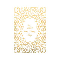 Greeting Card WEDDING - YOUR WEDDING DAY